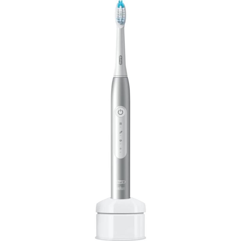 Oral-B Pulsonic Slim Luxe 4000 Sonique 14 jours Argent Brosse à dents électrique