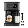 Cecotec Power Espresso 20 ColdBrew Latte 1,5L Réservoir à lait 20 bar Noir 1350W écran tactile Machine à Expresso