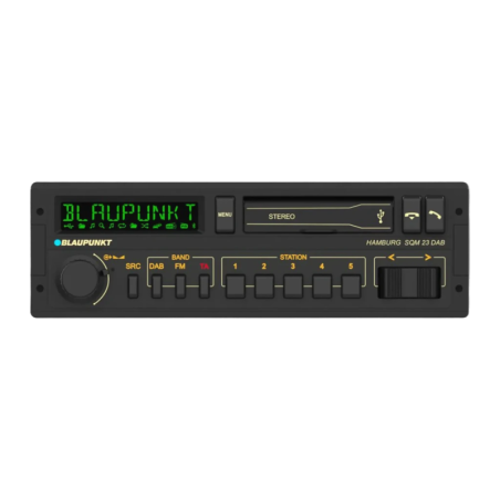 Blaupunkt Hamburg SQM 23 DAB Noir 1DIN Bluetooth 5.0 Autoradio