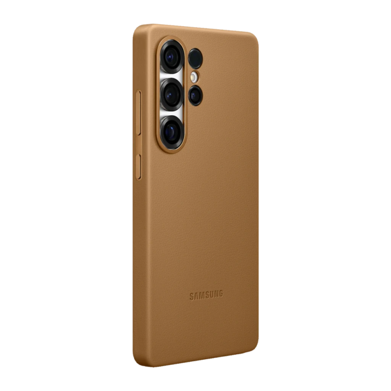 Coque pour mobile Samsung Kindsuit Case Galaxy S25 Ultra Marron
