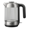 Philips 1,7L 2200W Argent/Noir HD9339/80 acier inoxydable Bouilloire électrique