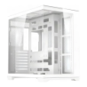 Darkflash C280 Verre Trempé 270° ATX/E-ATX/M-ATX/ITX Sans Ventilateurs Blanc Boîtier PC