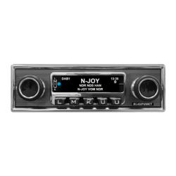 Blaupunkt Frankfurt Stereo MB Noir 3 pouces TFT 1 DIN Bluetooth Autoradio