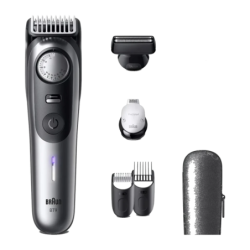 Braun Series 9 sec et mouillé BT9520 Noir/Gris sans fil 180 min Tondeuse à barbe