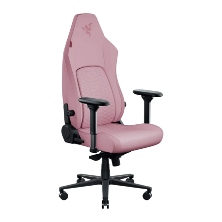 Razer Iskur V2 NewGen Rose Cuir synthétique 4D 136kg inclinable appui-tête vérin classe 4 Chaise gaming