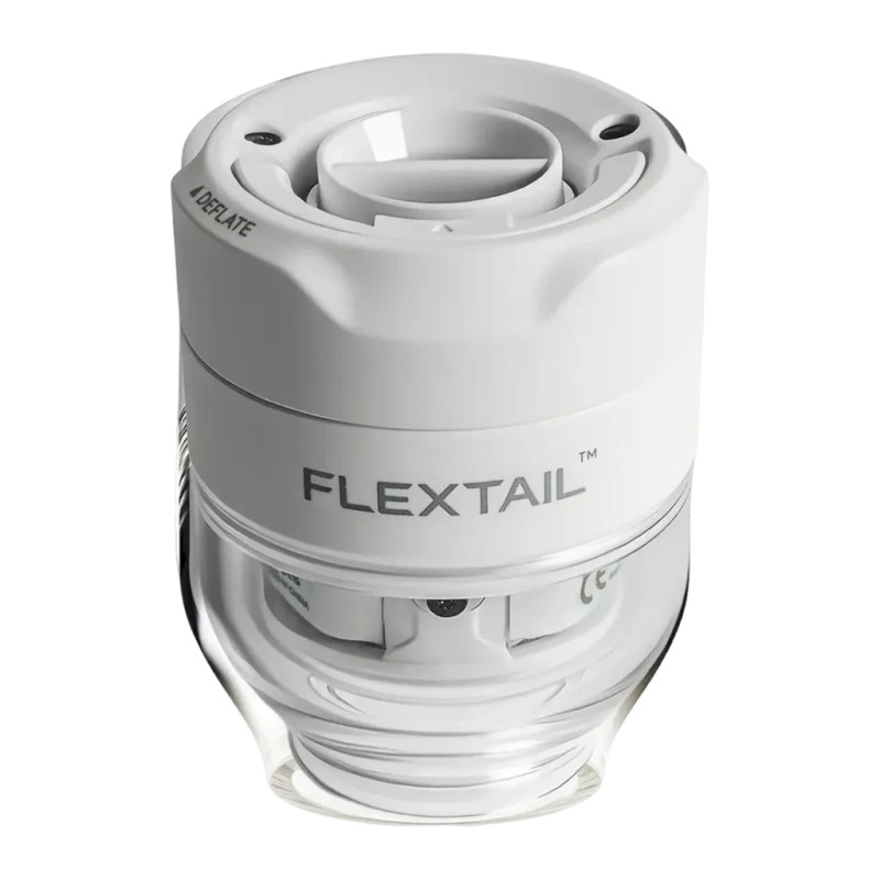 Pompe électrique portable Flextail Tiny Pump 3X Blanc USB-C rechargeable 400lm