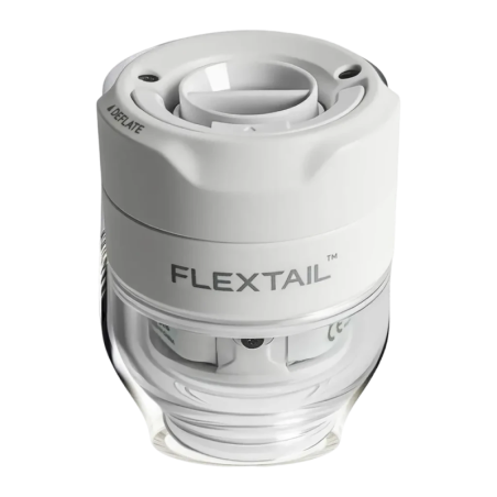 Pompe électrique portable Flextail Tiny Pump 3X Blanc USB-C rechargeable 400lm