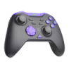 PXN P5 8K Noir/Violet PC/Switch/Android/iOS Bluetooth + 2.4GHz effet Hall vibration Manette gaming sans fil