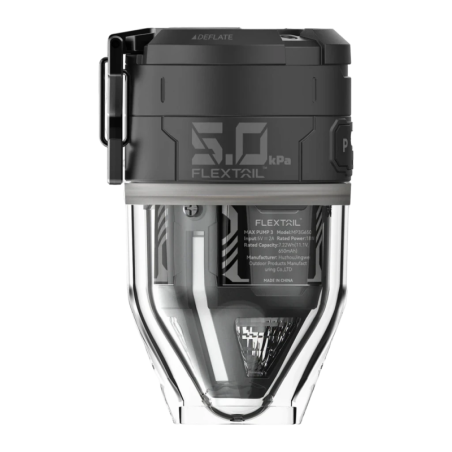 Pompe Portable Flextail Max Pump 3 Noir USB-C 300lm 6 embouts
