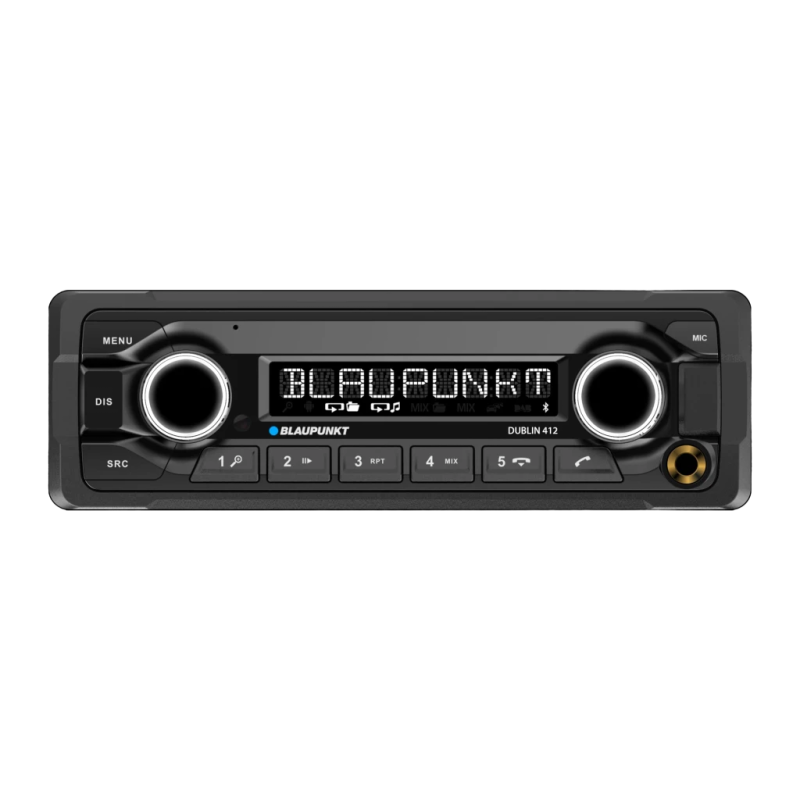 Blaupunkt Dublin 412 Noir 1 DIN Bluetooth Autoradio