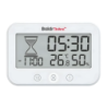Baldrtherm Digital 2 piles AAA B0549STH Blanc Minuterie avec Thermo-hygromètre