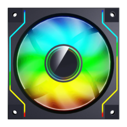 Darkflash DM20 ARGB 120mm Noir 32dB Ventilateur PC