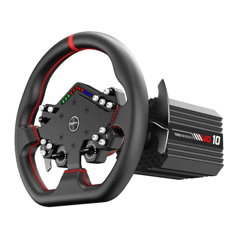 Base et Volant PXN VD10 DS avec couronne WDS R2 Direct Drive 10 Nm PC