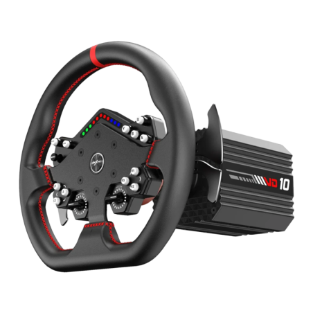 Base et Volant PXN VD10 DS avec couronne WDS R2 Direct Drive 10 Nm PC