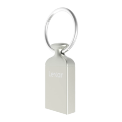 Lexar JumpDrive M22 64GB USB 2.0 Acier Inoxydable Clé mémoire