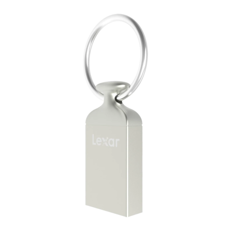 Lexar JumpDrive M22 64GB USB 2.0 Acier Inoxydable Clé mémoire