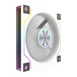 Ventilateur PC DarkFlash DM20 LINE 1,2W PWM ARGB 120mm Blanc