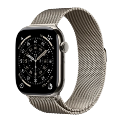 Apple Watch Series 11 46 mm GPS + Cellular Titane Naturel NFC