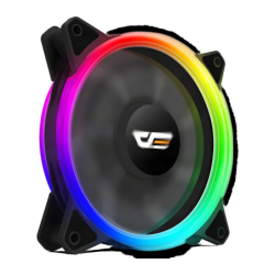 Ventilateur pour boîtier darkFlash DR12 Pro ARGB 120mm 16 dB 38 CFM Noir