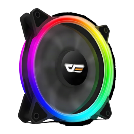 Ventilateur pour boîtier darkFlash DR12 Pro ARGB 120mm 16 dB 38 CFM Noir
