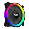 Ventilateur pour boîtier darkFlash DR12 Pro ARGB 120mm 16 dB 38 CFM Noir