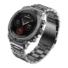 Garett Atom Acier 47 mm Argent 1,43 pouces AMOLED Appels Bluetooth 8 jours +100 sports IP68 Smartwatch