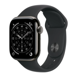 Apple Watch Series 11 GPS + Cellular 42 mm Titane Ardoise NFC
