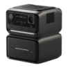 EcoFlow River 3 Max Plus Wireless Noir 858Wh 600W crête 1200W onde sinusoïdale pure USB-C Station d'énergie portable