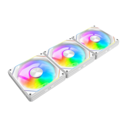 Darkflash Gauss G24 3 en 1 120mm ARGB Blanc 34dB Kit de ventilateurs