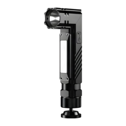 Superfire G19 USB-C 200lm Base Magnétique Tête 90° 5 Modes Noir IP42 Lampe torche LED