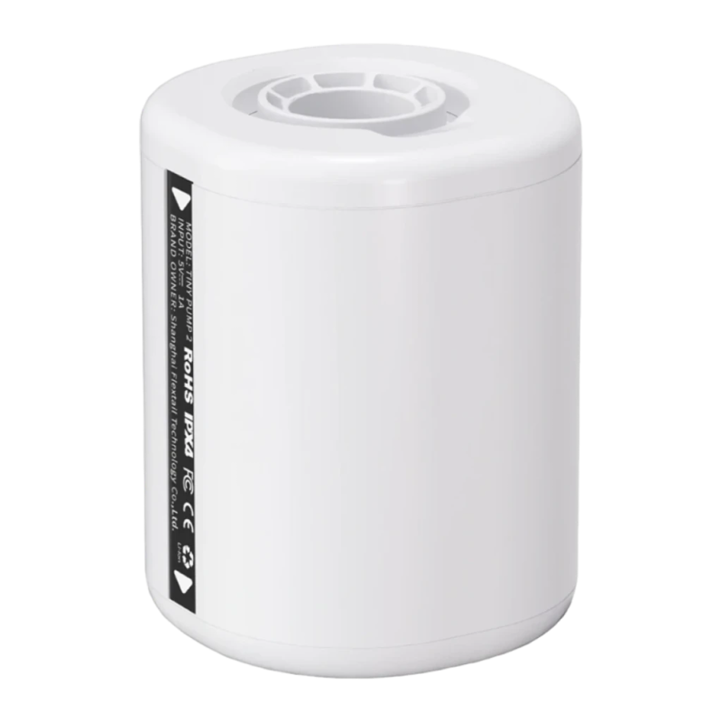 Flextail Tiny Pump 2 Blanc USB-C 1,5h IP44 800mAh Gonfleur électrique