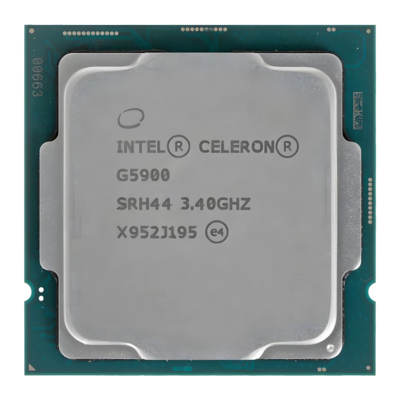 Intel Celeron G5900 2 Cœurs LGA1200 Tray 2 threads 3,4GHz Processeur