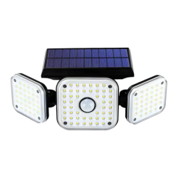 Lampe Solaire Extérieure Superfire IP54 2400mAh Noir 300lm 22W FF13-C 12h