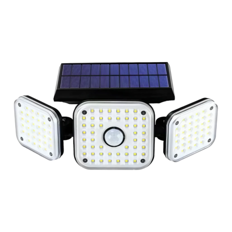 Lampe Solaire Extérieure Superfire IP54 2400mAh Noir 300lm 22W FF13-C 12h