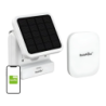 RainPoint Kit d'Arrosage Solaire avec Pompe et Gateway IP54 Blanc HTP115FR+HWG023WBRF