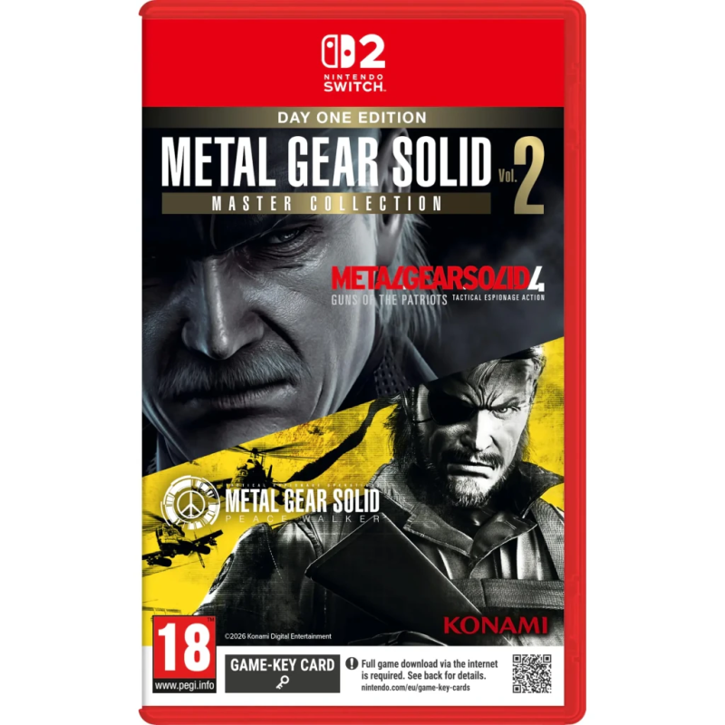 Jeu vidéo Konami Metal Gear Solid : Master Collection Vol. 2 Day One Edition Nintendo Switch 2