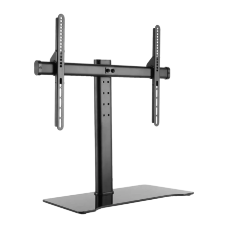 Support TV de table Equip Noir Hauteur réglable 32 pouces-55 pouces 650601