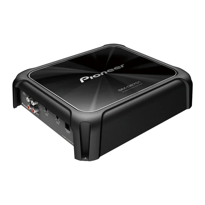 Pioneer 1 canal (Monocanal) Pour Subwoofer 1600W Classe D Noir GM-D8701 Amplificateur voiture