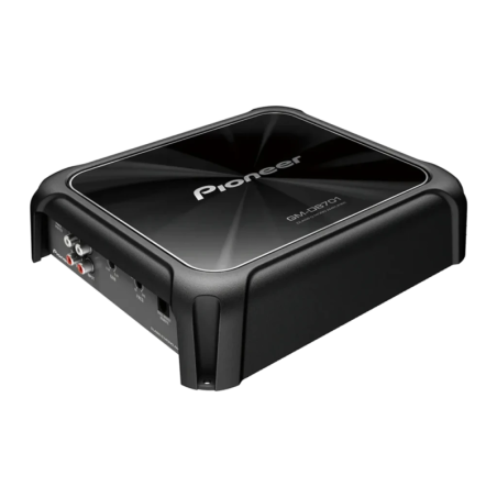 Pioneer 1 canal (Monocanal) Pour Subwoofer 1600W Classe D Noir GM-D8701 Amplificateur voiture