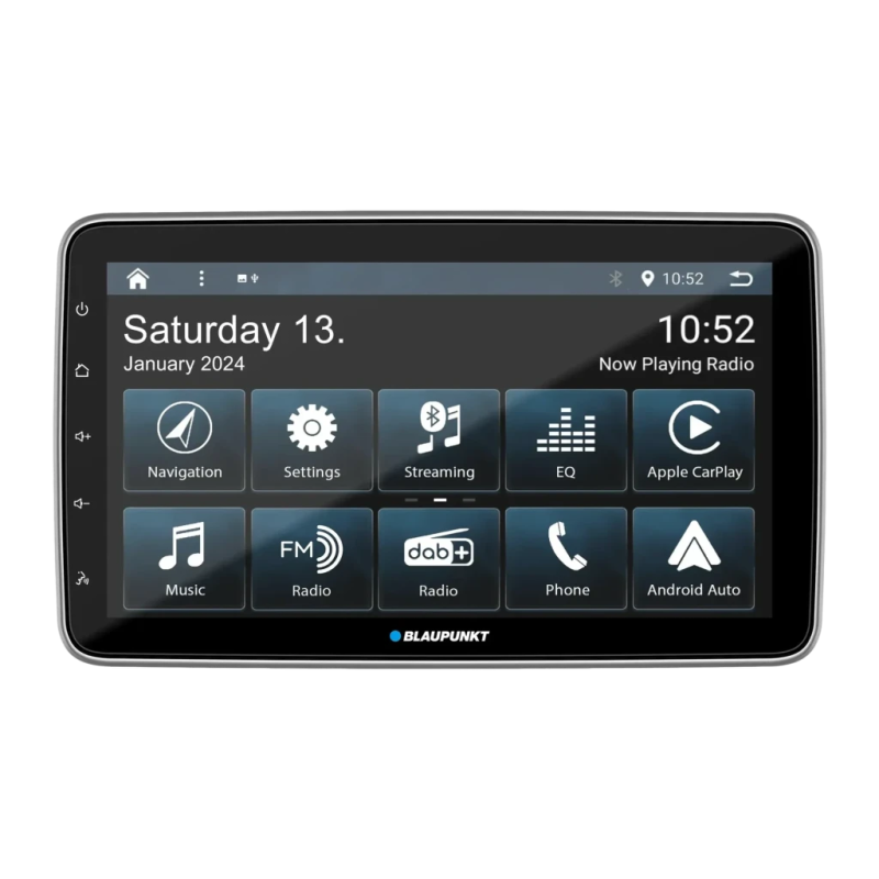 Blaupunkt Cape Town 948 DAB Noir CarPlay Android Auto 10,1 pouces Bluetooth 5.0 caméra arrière Autoradio sans fil