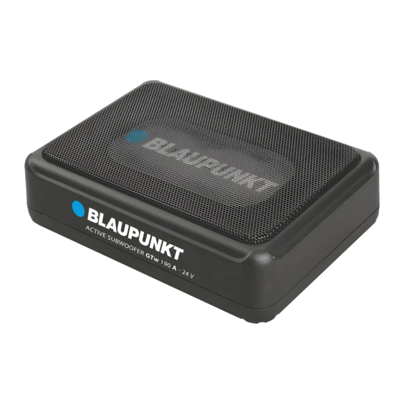 Subwoofer de voiture Blaupunkt GTw 190 A-24 actif, 80W RMS Noir
