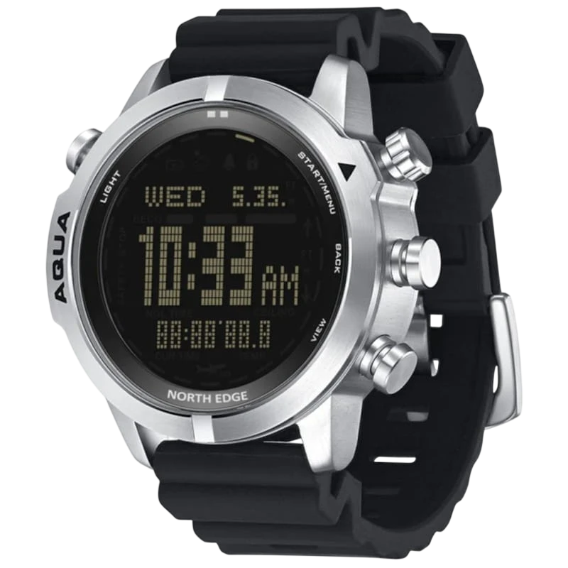 North Edge Aqua Noir - Montre de Plongée