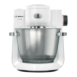 Bosch Serie 6 5,5L 1600W 7 vitesses Blanc MUMS6EW22 Robot de cuisine