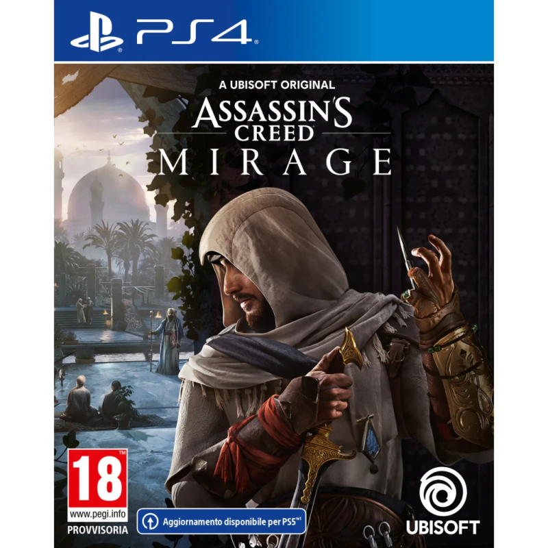 Jeu vidéo Ubisoft Assassin's Creed Mirage Édition Standard Italienne PS4