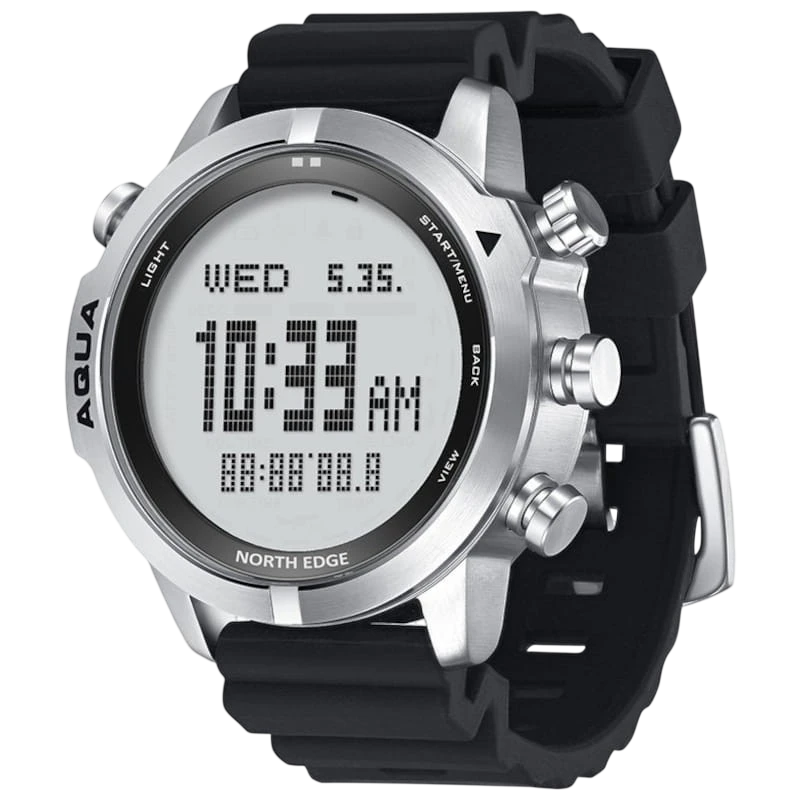North Edge Aqua Blanc - Montre de Plongée