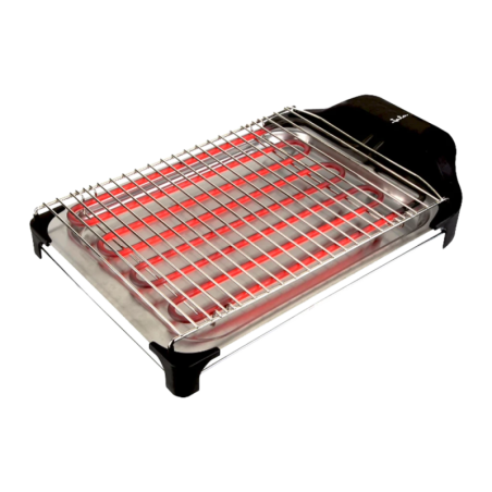 Barbecue électrique JATA BQ101 Grille amovible 2400W Noir