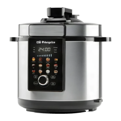Orbegozo HPE 6500 6L 1000W Acier Inoxydable Cuiseur programmable