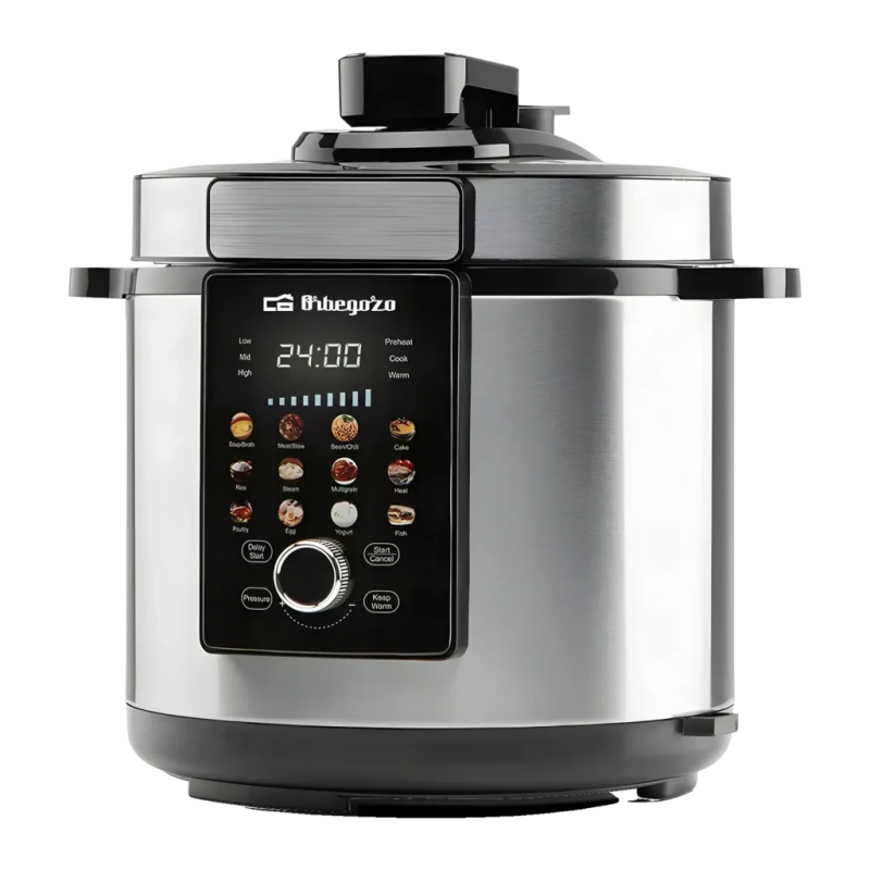 Orbegozo HPE 6500 6L 1000W Acier Inoxydable Cuiseur programmable