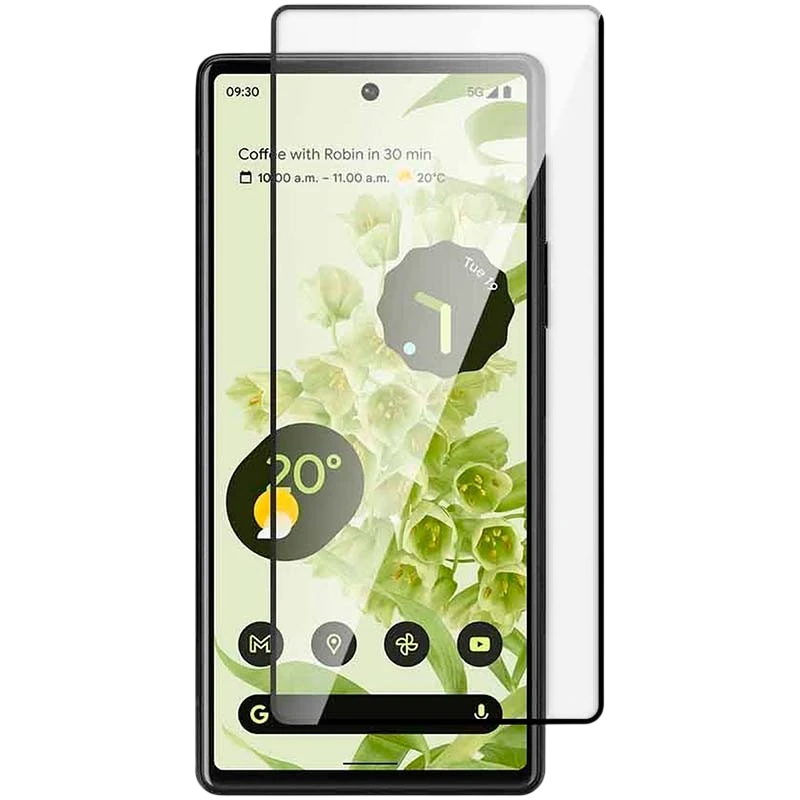 Protecteur d'écran en verre trempé Google Pixel 6a Full Screen 3D