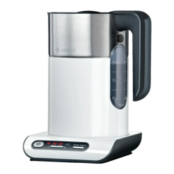 Bosch Styline 1,5L 2400W Blanc TWK8611P acier inoxydable Bouilloire
